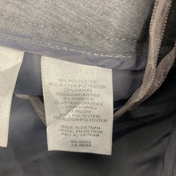 Anne Klein Womens Gray A-Line Skirt Size 14P Polyester Blend - Picture 3 of 6